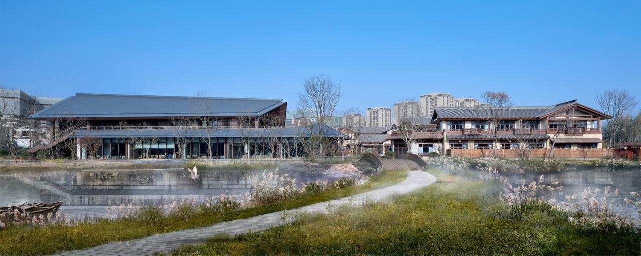 BIM建筑|高新·黑稻田项目，陕西洋县 / 艾麦欧（上海）建筑设计咨询有限公司（M.A.O.）