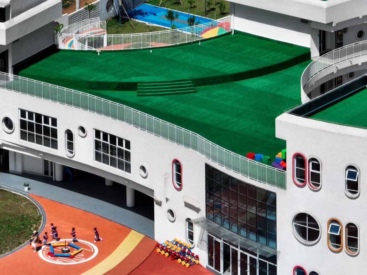 BIM建筑|中国最美幼儿园在县城：平利县第三幼儿园 / 迪卡建筑设计中心