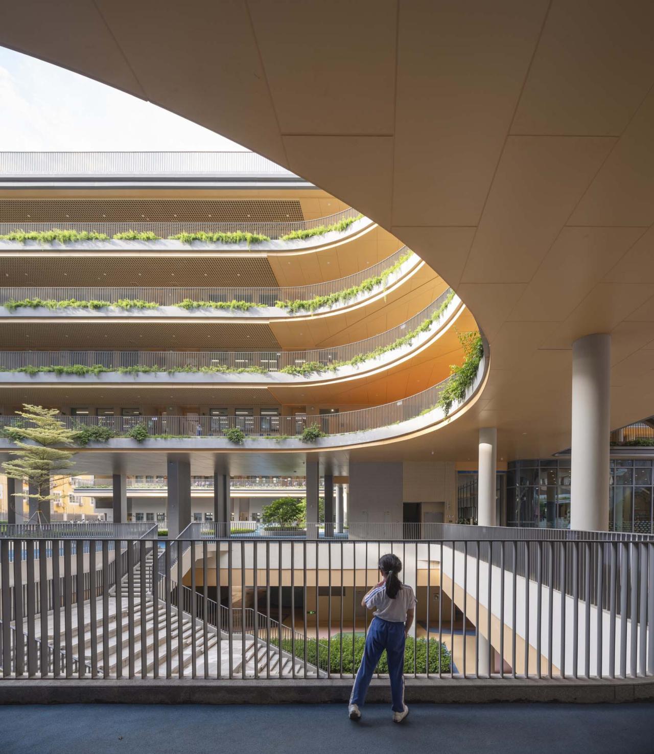 BIM建筑|深圳外国语学校宝安学校 / 华阳国际设计集团