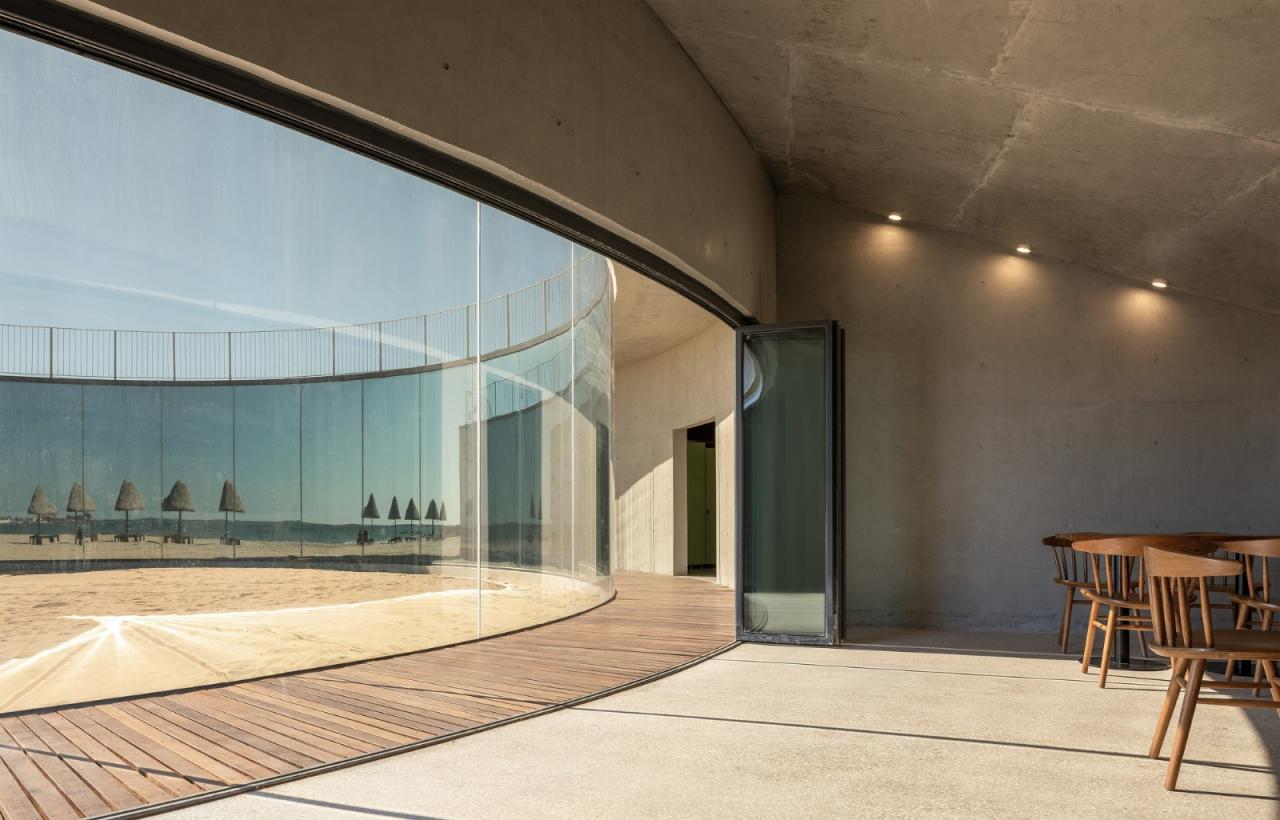 BIM建筑|海边咖啡厅：海之回声 / 同一建筑设计事务所