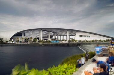 BIM建筑|HKS设计洛杉矶索菲体育场-BIM建筑网