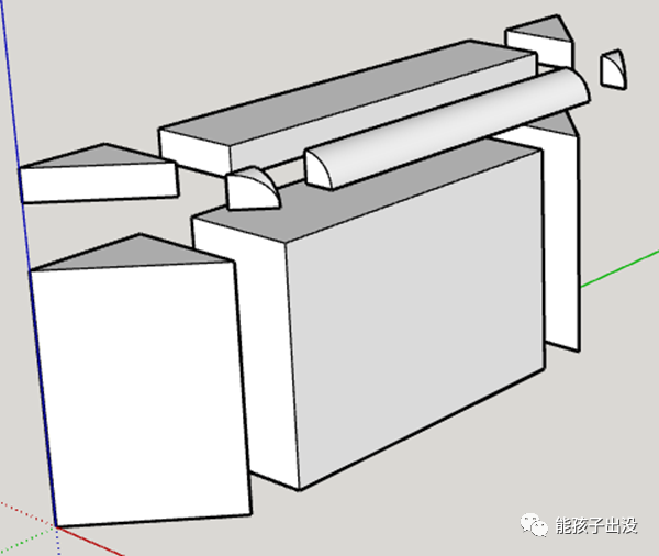 BIM问答|SketchUp动态组件制作教程：SketchUp制作挡水条动态组件