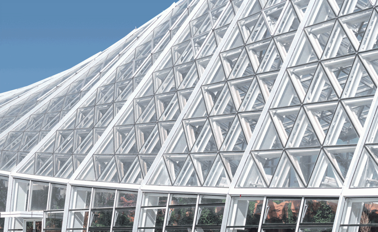 BIM建筑|优雅的变奏·南通植物园温室 / 简和工作室