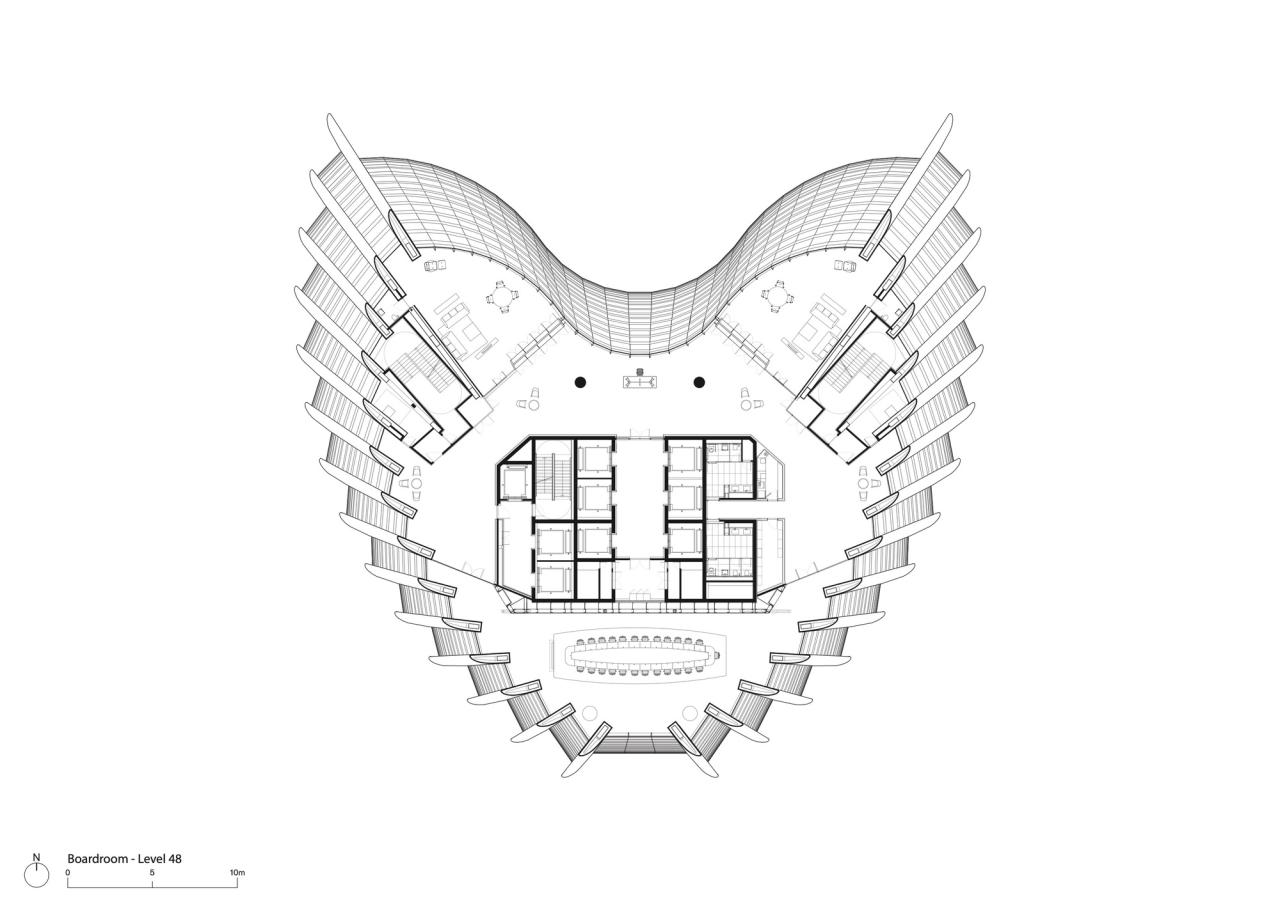 BIM建筑|科威特国家银行新总部 / 福斯特事务所