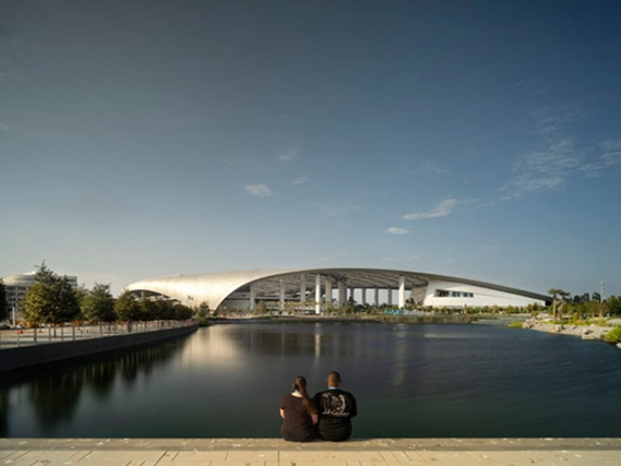 BIM建筑|HKS设计洛杉矶索菲体育场