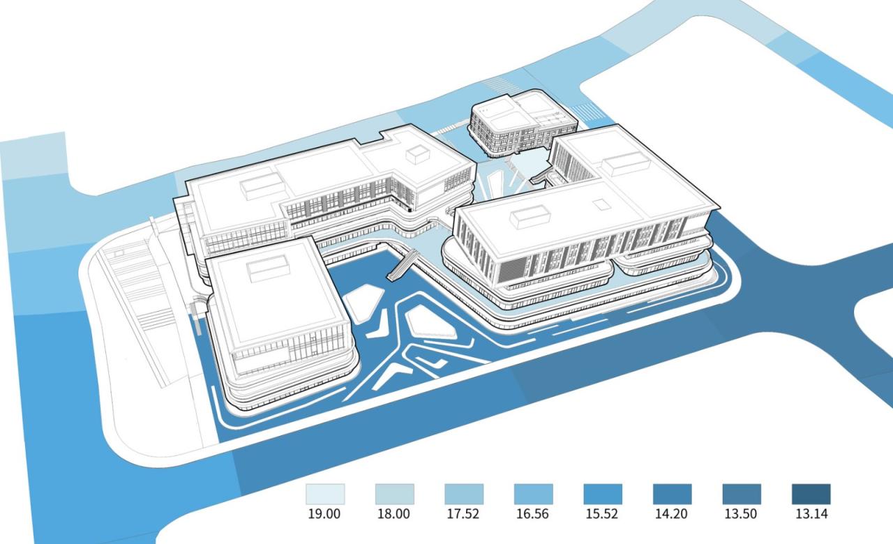 BIM建筑|南京龙湖紫金Mall-玩转“+－×÷”法，巧解梦想社区生活方程式 / 三益建筑