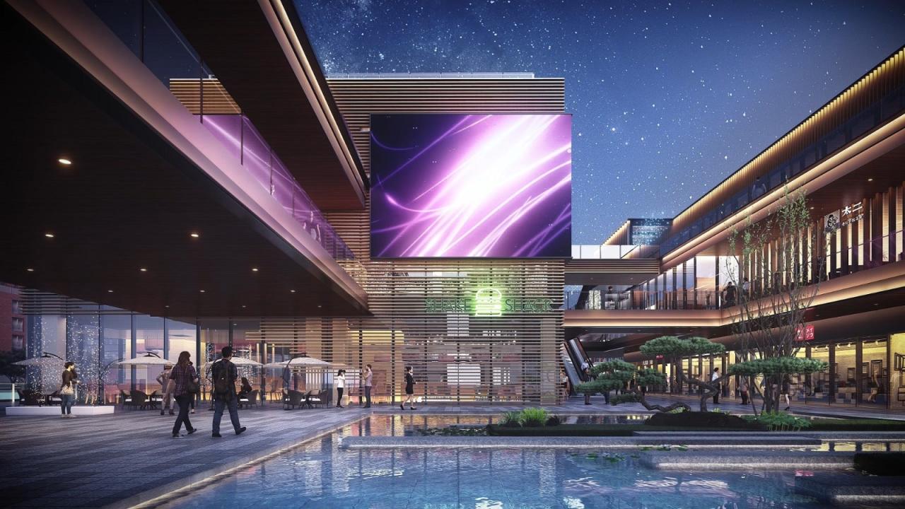 BIM建筑|现代园林：杭州运河湾国际旅游休闲综合体 / Aedas