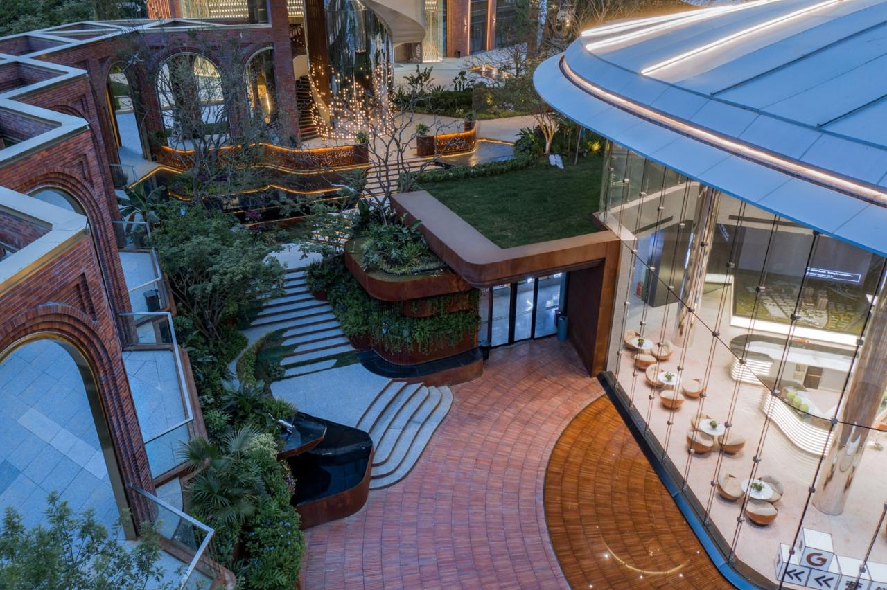 BIM建筑|武汉金地·国际城示范区 / PTA上海柏涛