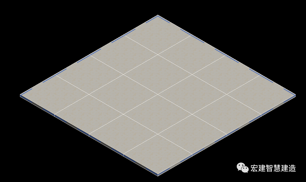 BIM技巧|Revit怎么铺地板砖？Revit如何用迹线屋顶绘制地板砖？