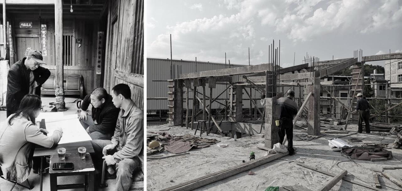 BIM建筑|对话山丘田野，滨河巷21号 / MV建筑工作室