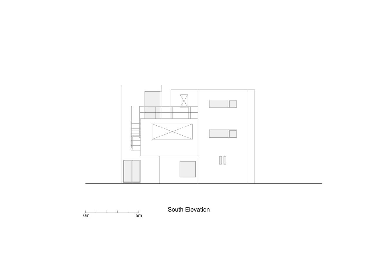 BIM建筑|巷路尽头的住宅 / T2P Architects Office