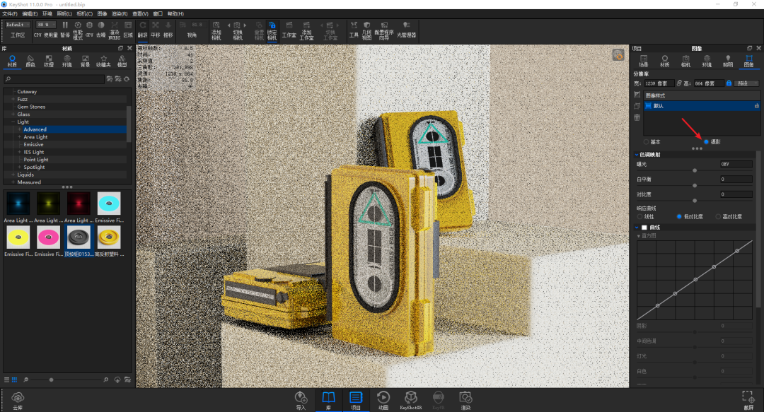 BIM问答|KeyShot磁带怎么渲染？KeyShot11磁带场景渲染教学！