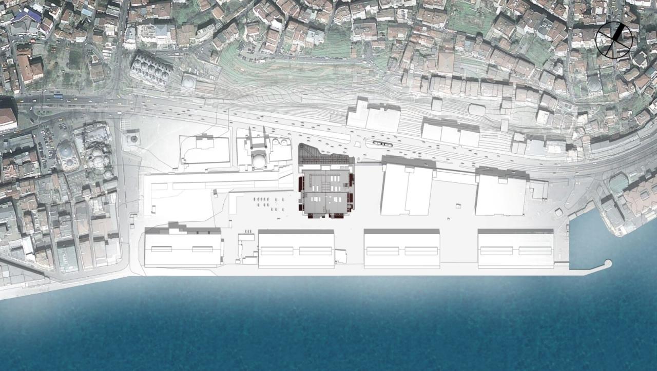 BIM建筑|冲出混凝土框架的盒子，伊斯坦布尔绘画与雕塑美术馆 / EAA - Emre Arolat Architecture