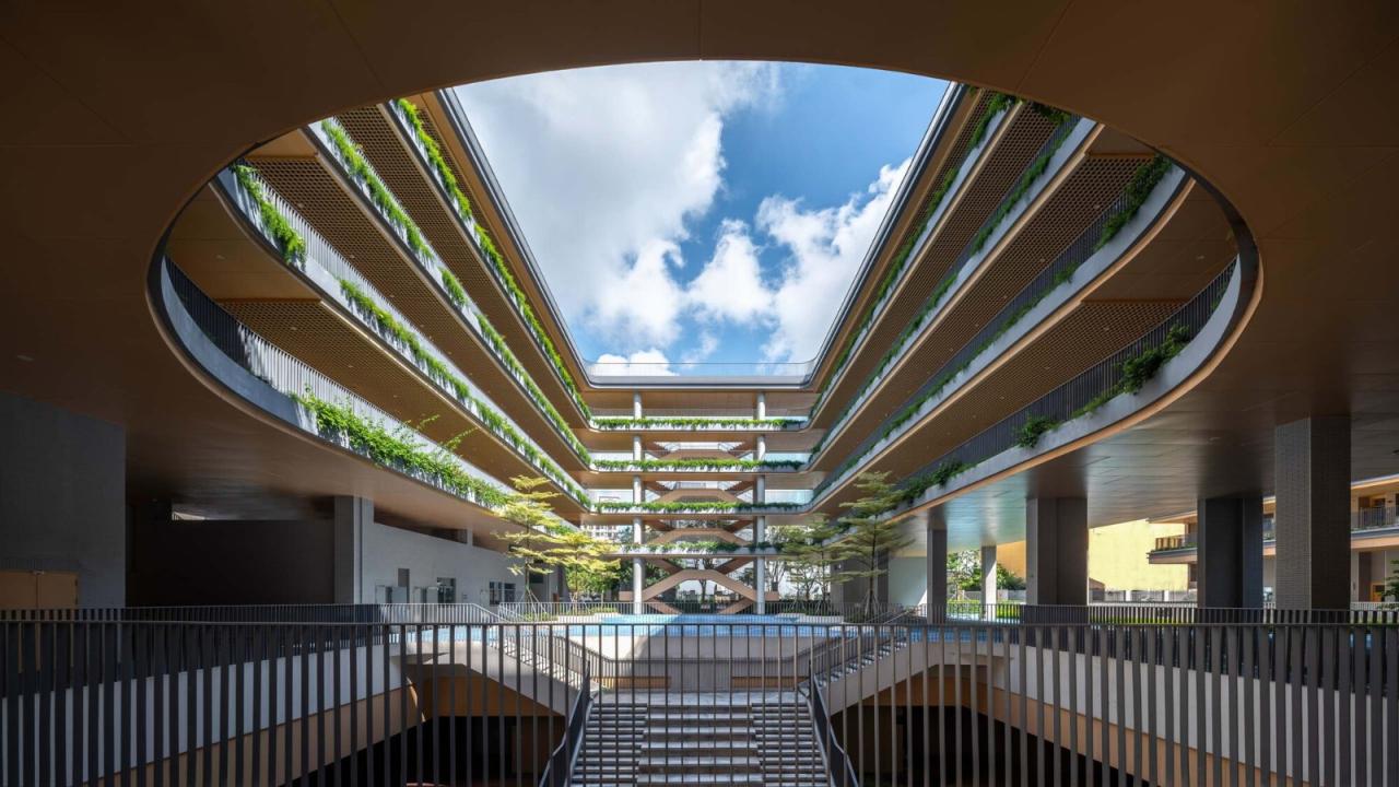 BIM建筑|深圳外国语学校宝安学校 / 华阳国际设计集团