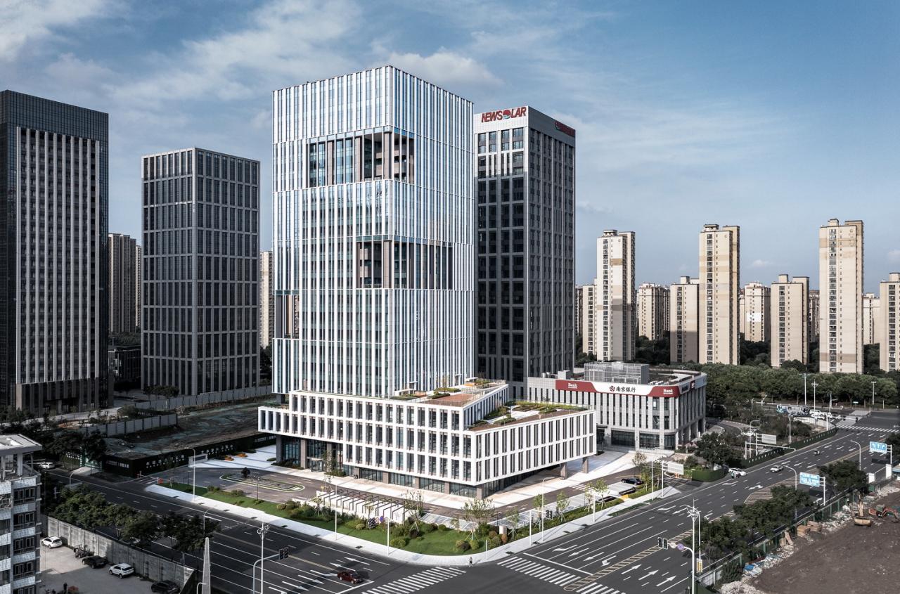 BIM建筑|解码花园式总部办公：绿创大厦 / 简和建筑