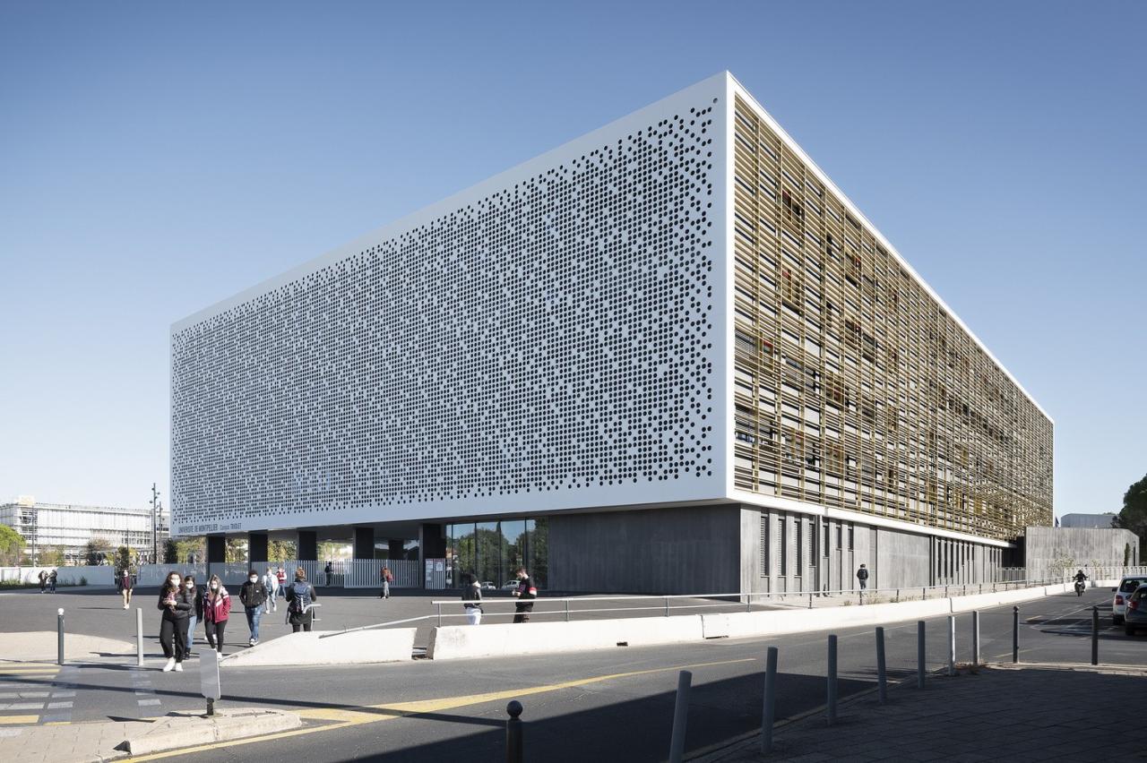 BIM建筑|蒙彼利埃大学科学学院 / BPA ARCHITECTURE