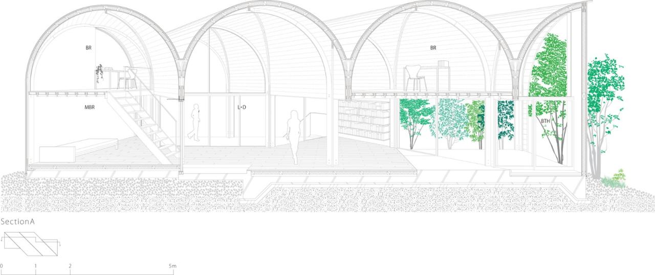 BIM建筑|甲阳园之家 / 畑友洋建筑设计事务所