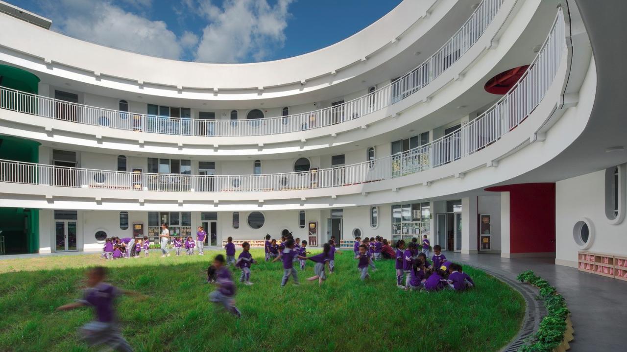 BIM建筑|中国最美幼儿园在县城：平利县第三幼儿园 / 迪卡建筑设计中心