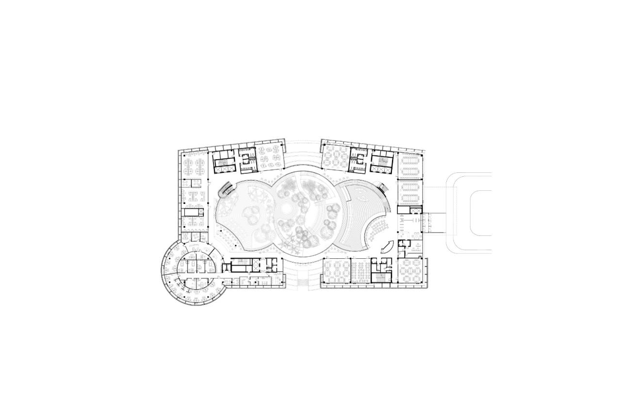 BIM建筑|阿尔伯特·爱因斯坦医学教育研究中心 / 萨夫迪建筑事务所