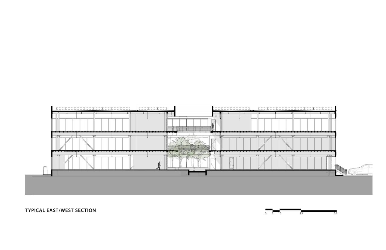 BIM建筑|Fifth + Tillery 办公大楼 / Gensler