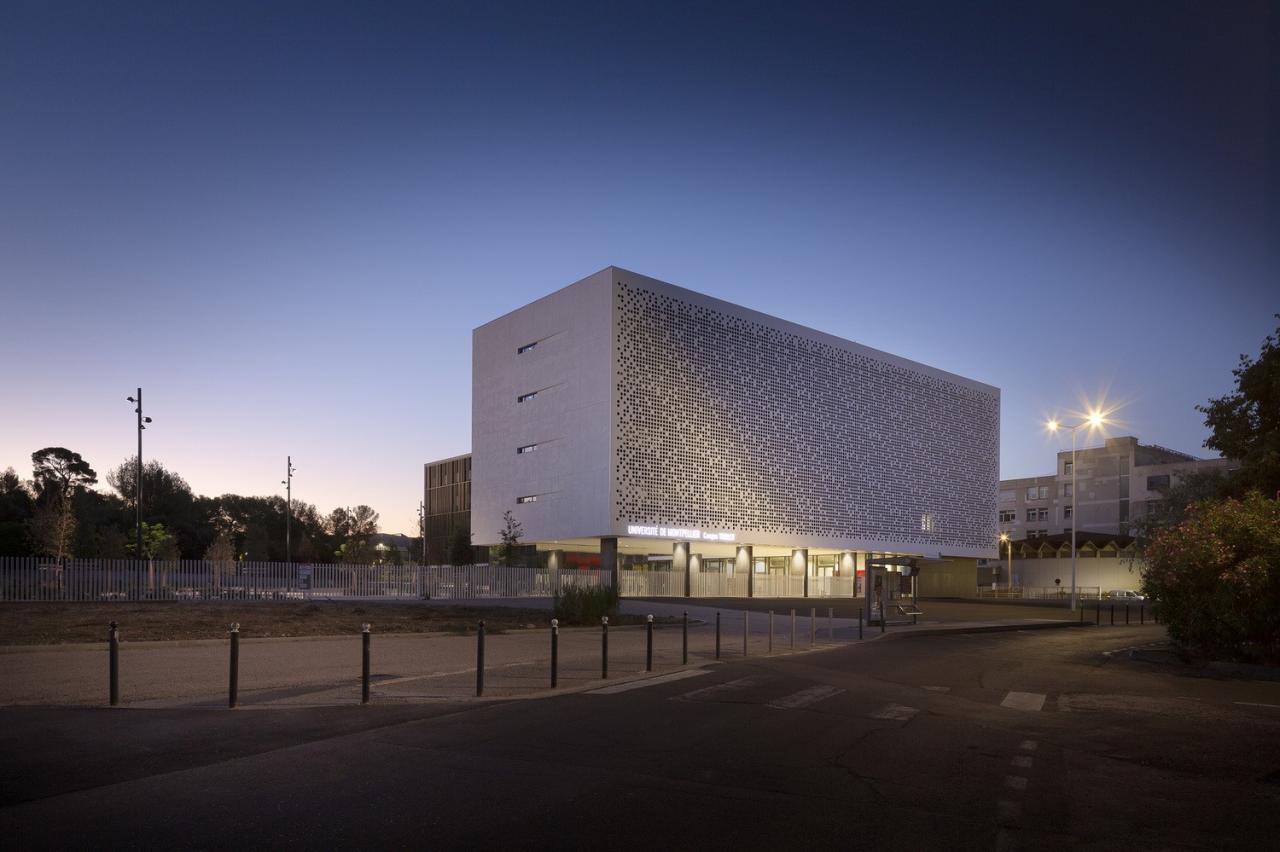 BIM建筑|蒙彼利埃大学科学学院 / BPA ARCHITECTURE