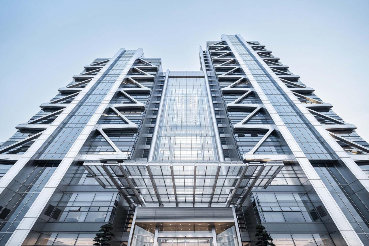 BIM建筑|双擎大厦：瑞丰数字金融中心 / UUA建筑师事务所