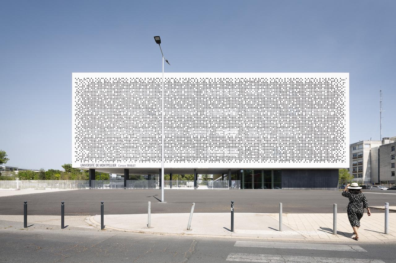 BIM建筑|蒙彼利埃大学科学学院 / BPA ARCHITECTURE