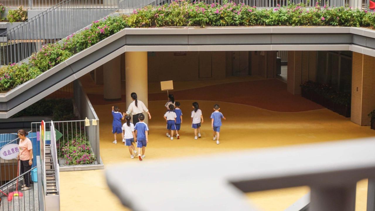 BIM建筑|深圳外国语学校宝安学校 / 华阳国际设计集团