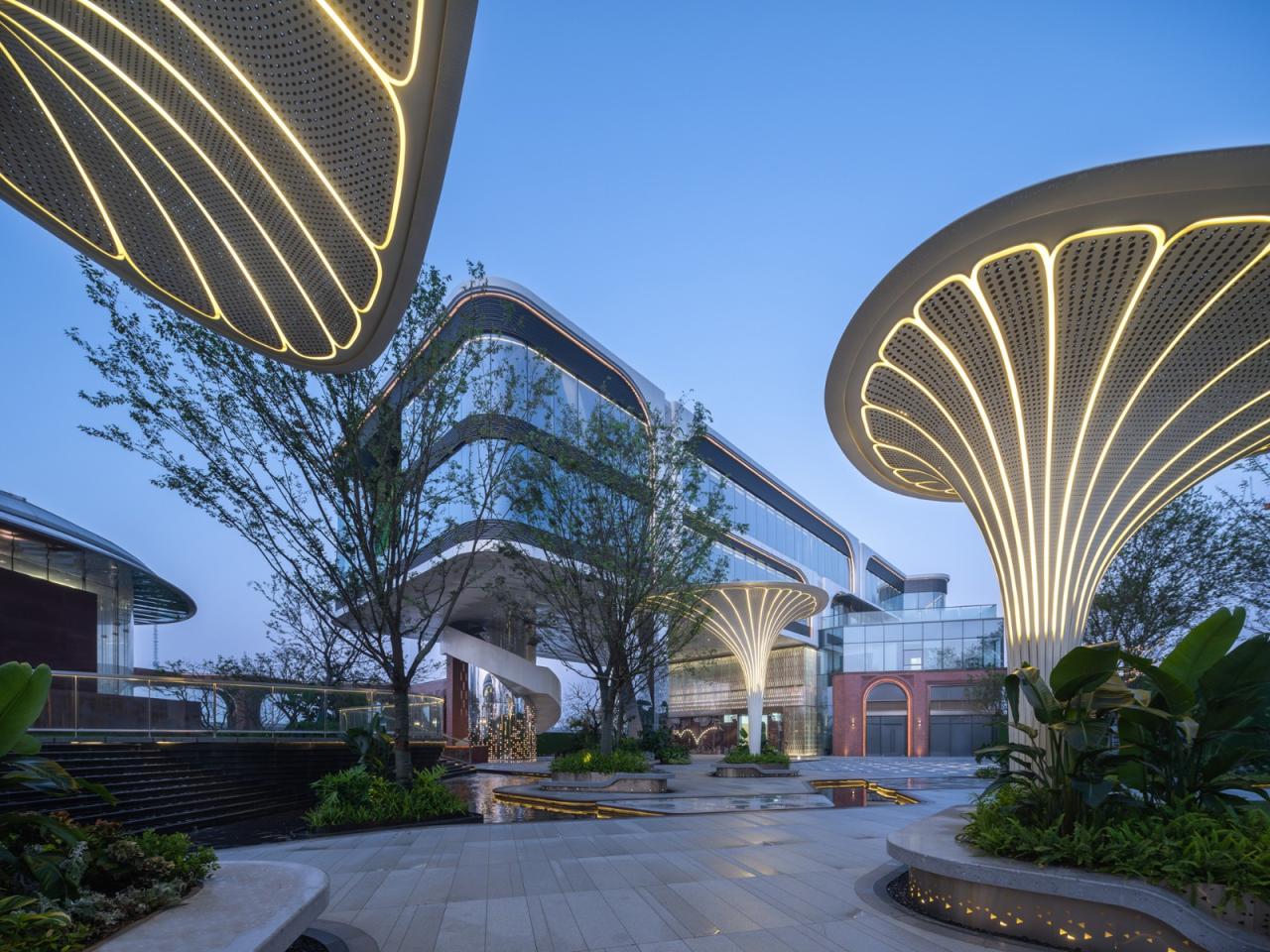 BIM建筑|武汉金地·国际城示范区 / PTA上海柏涛