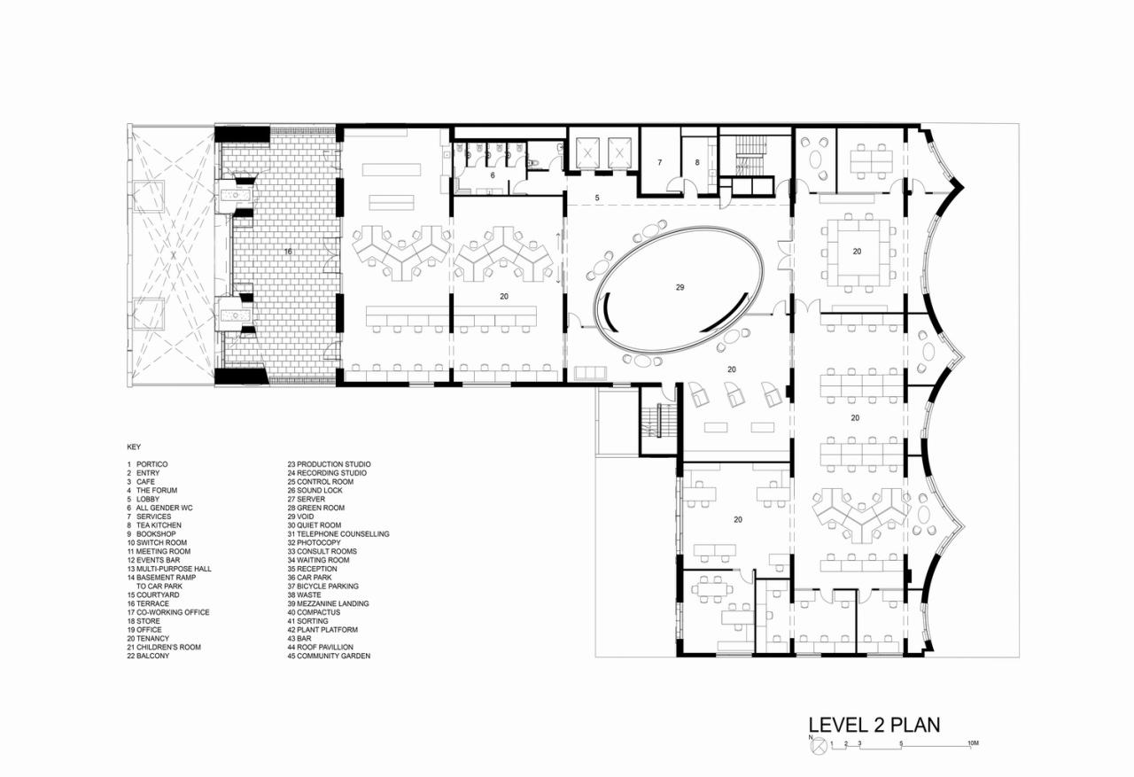 BIM建筑|‘半成品’建筑：圣基尔达，维多利亚傲娇中心 / BAU+Grant Amon