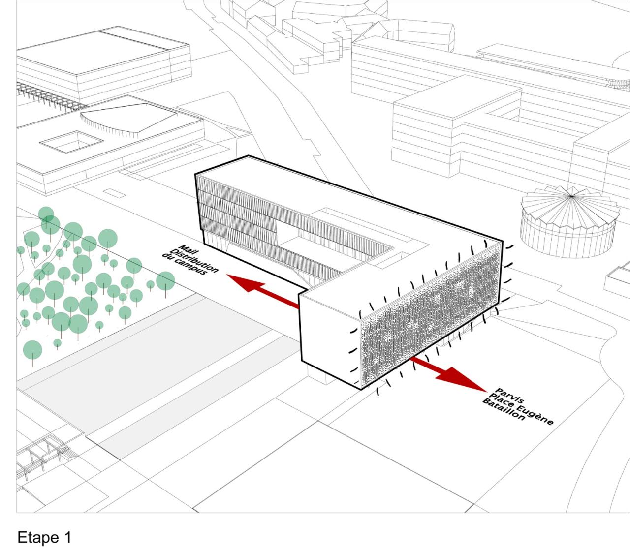 BIM建筑|蒙彼利埃大学科学学院 / BPA ARCHITECTURE