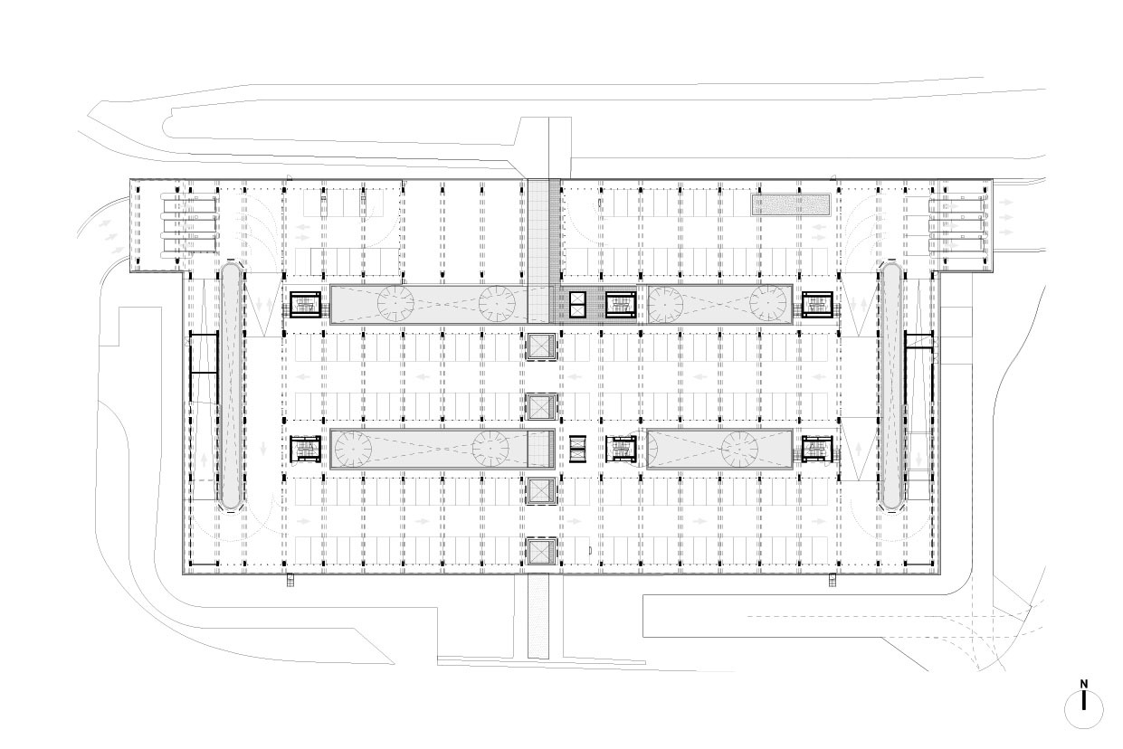BIM建筑|Park+Ride新模式，私人交通+公交交通 / HUB