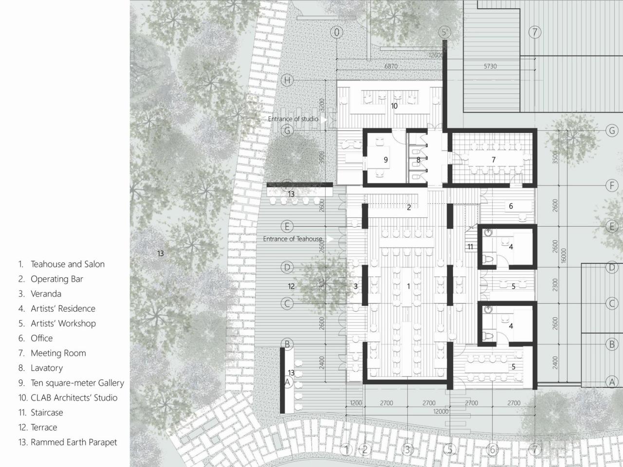 BIM建筑|邛窑遗址公园·成都 建筑与艺术创新实验室 / 合造社CLAB