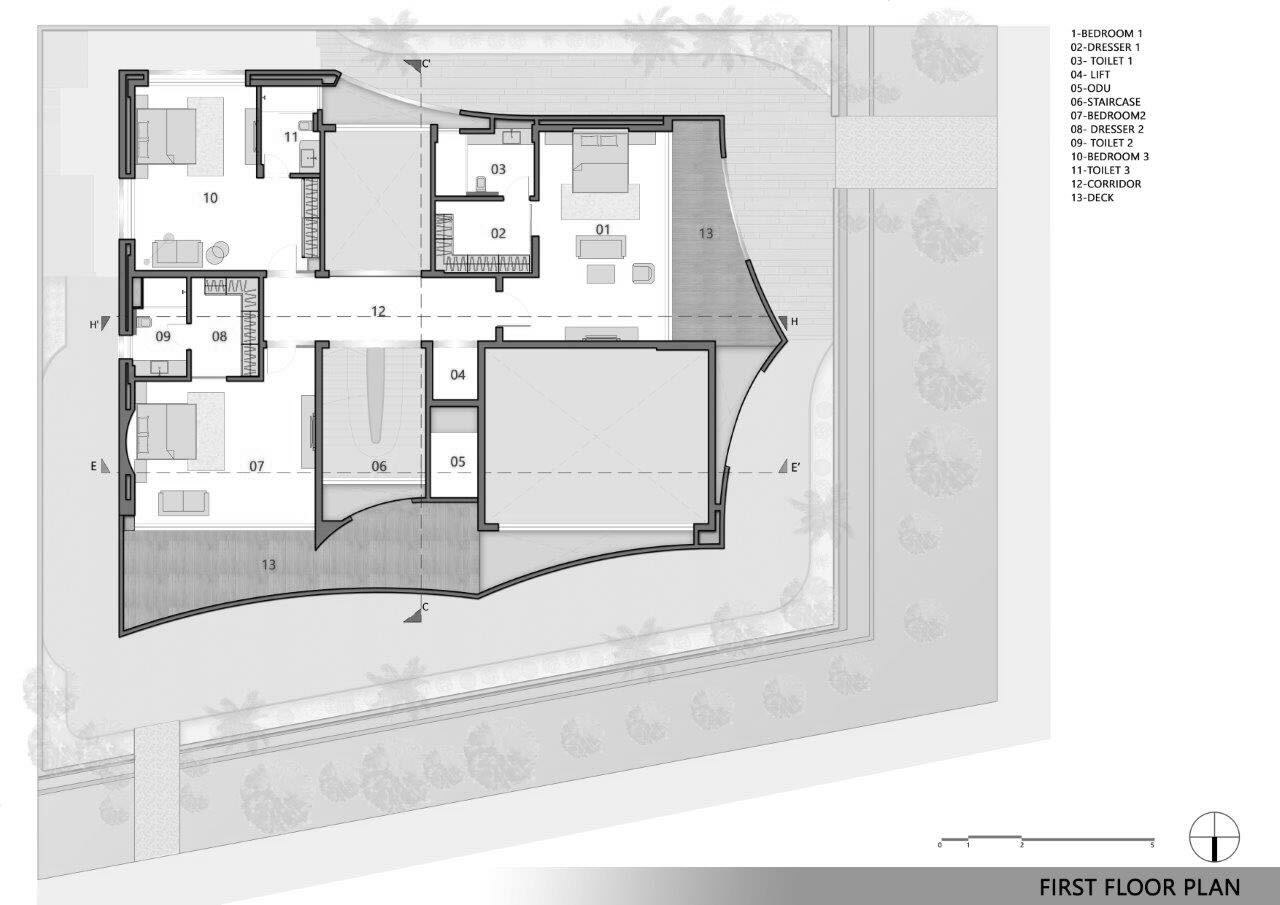 BIM建筑| 拱形的未来之家 / Sanjay Puri Architects