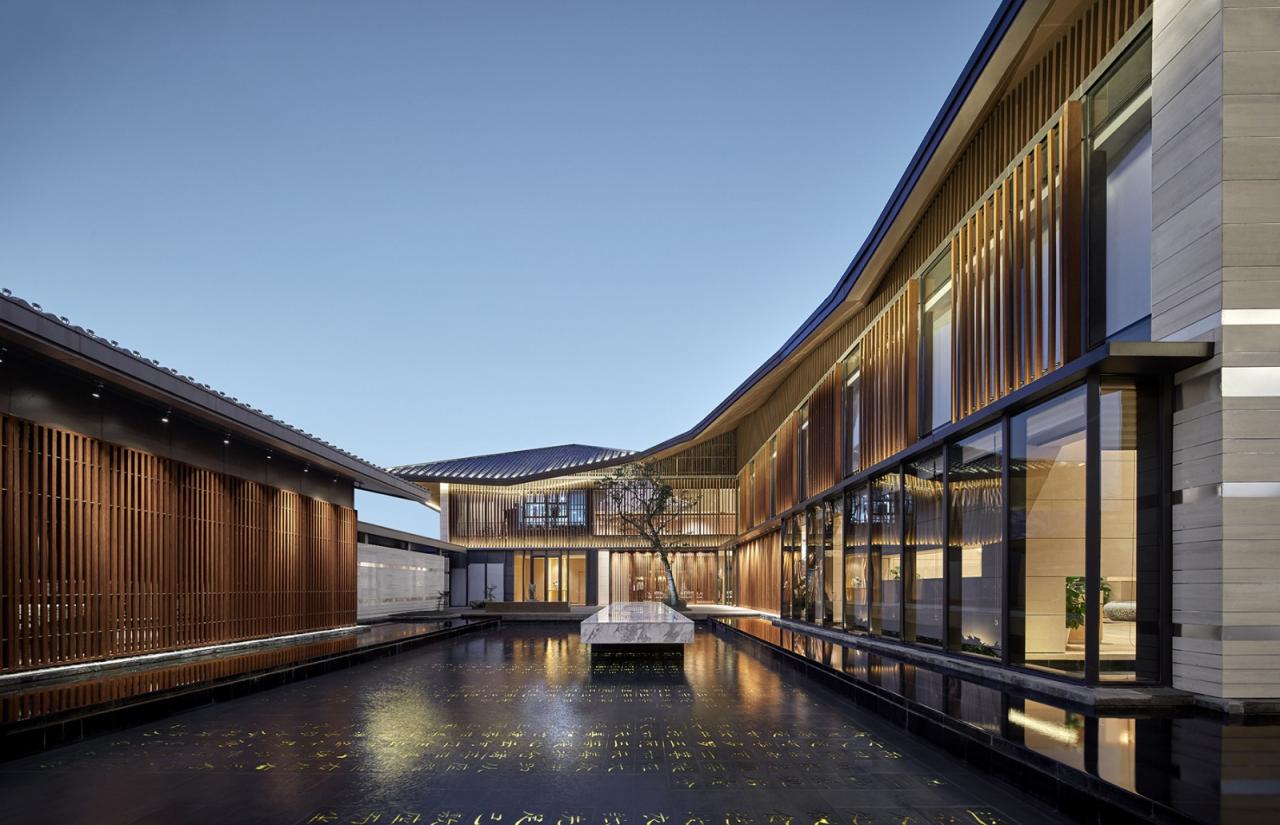 BIM建筑|生活化的轻禅设计: 靖安绿地明镜湾文旅小镇 / UA尤安设计