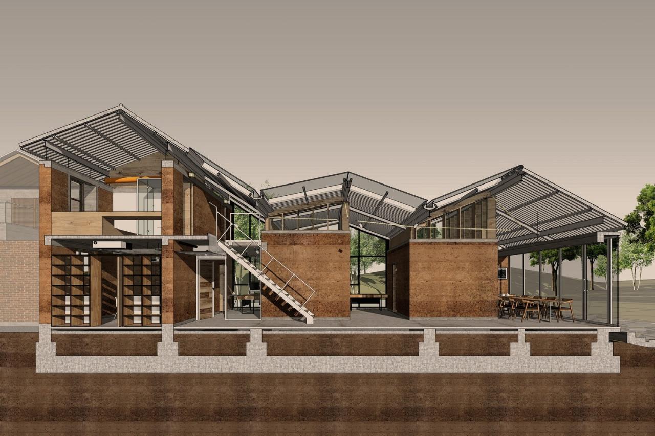 BIM建筑|邛窑遗址公园·成都 建筑与艺术创新实验室 / 合造社CLAB