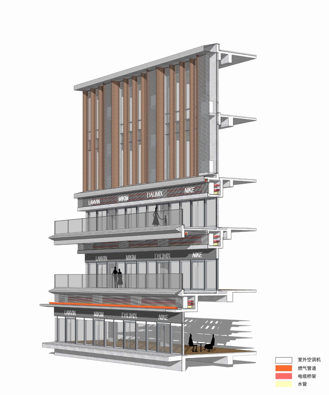 BIM建筑|南京龙湖紫金Mall-玩转“+－×÷”法，巧解梦想社区生活方程式 / 三益建筑
