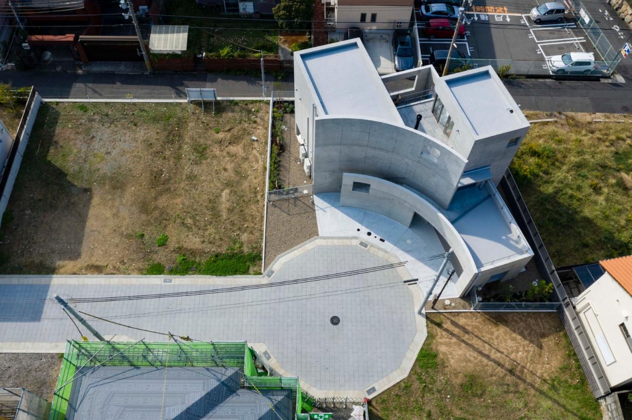 BIM建筑|巷路尽头的住宅 / T2P Architects Office