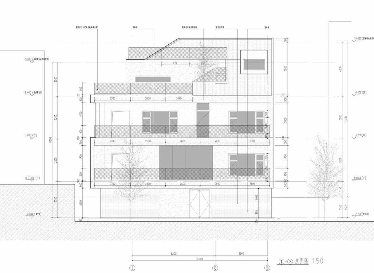 BIM建筑|对话山丘田野，滨河巷21号 / MV建筑工作室