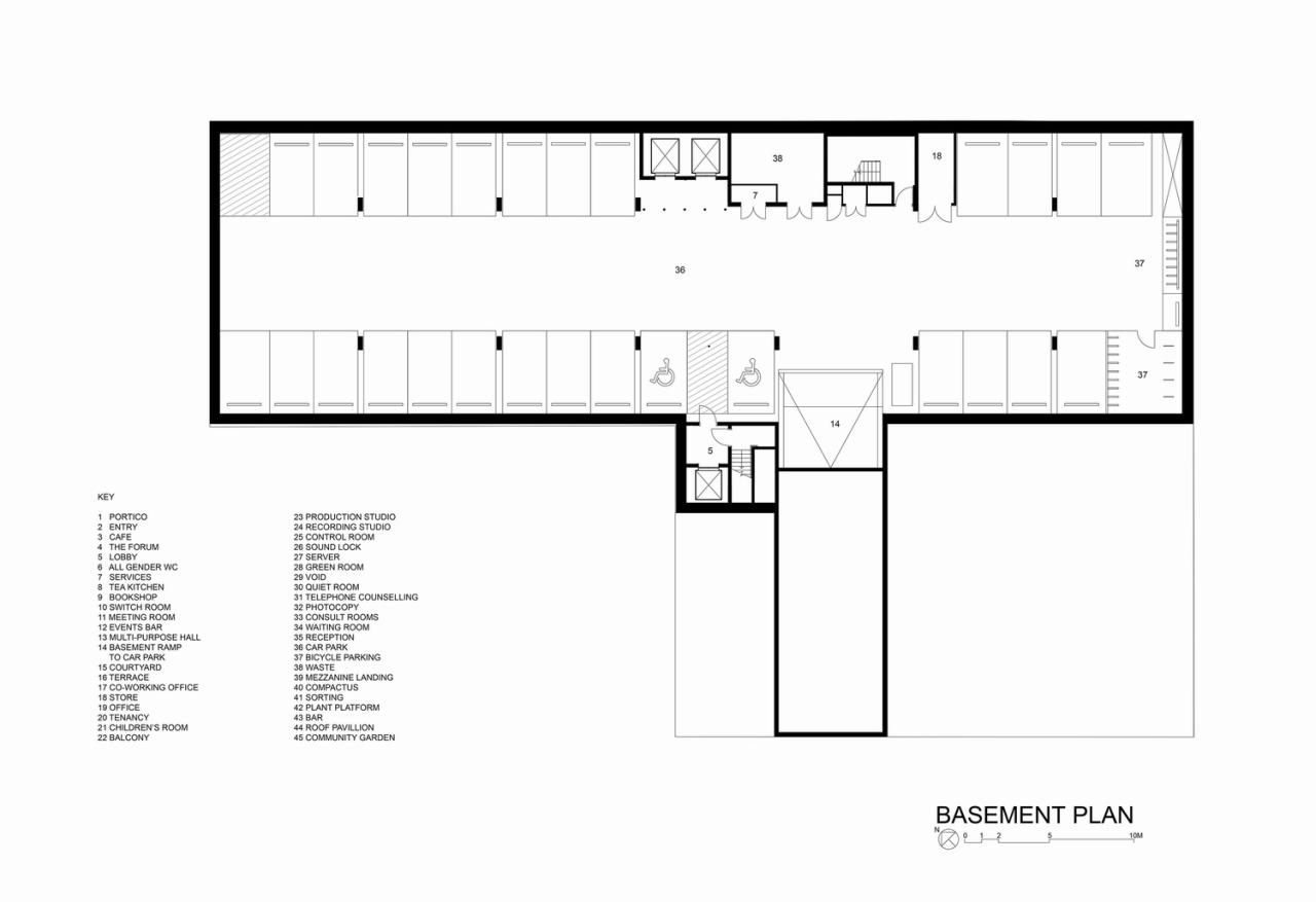 BIM建筑|‘半成品’建筑：圣基尔达，维多利亚傲娇中心 / BAU+Grant Amon