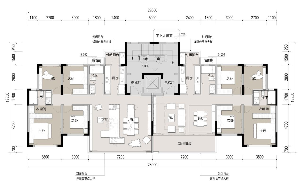 BIM建筑|漂浮艺居 舟泊烟渚：成都首开金地 • 鹭鸣北湖 / 成执设计