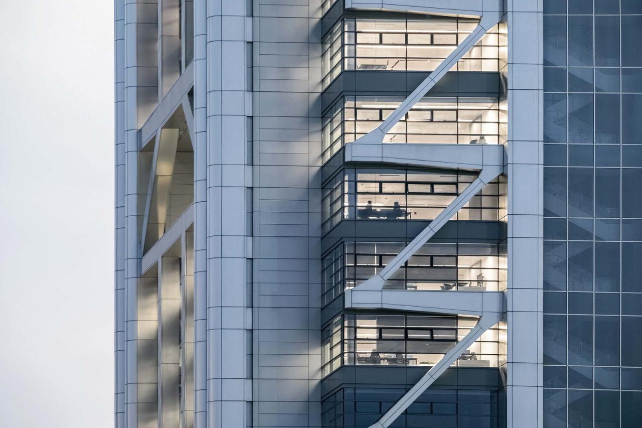 BIM建筑|双擎大厦：瑞丰数字金融中心 / UUA建筑师事务所