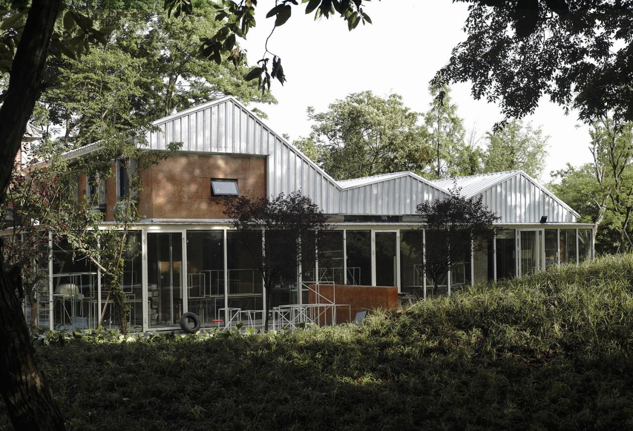 BIM建筑|邛窑遗址公园·成都 建筑与艺术创新实验室 / 合造社CLAB