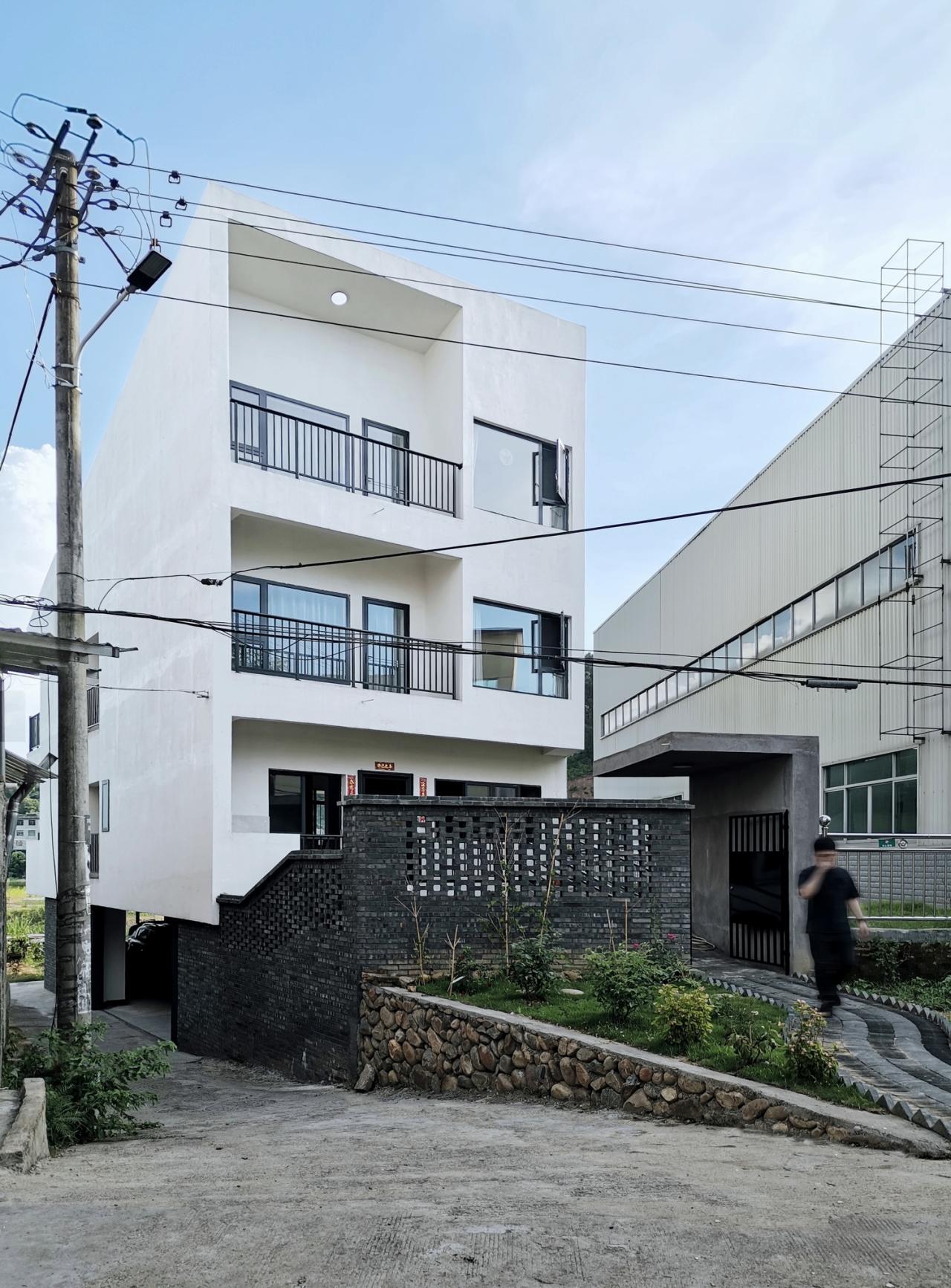 BIM建筑|对话山丘田野，滨河巷21号 / MV建筑工作室