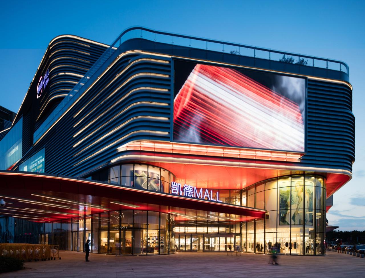 BIM建筑|凯德MALL·新都心 / Laguarda.Low Architects