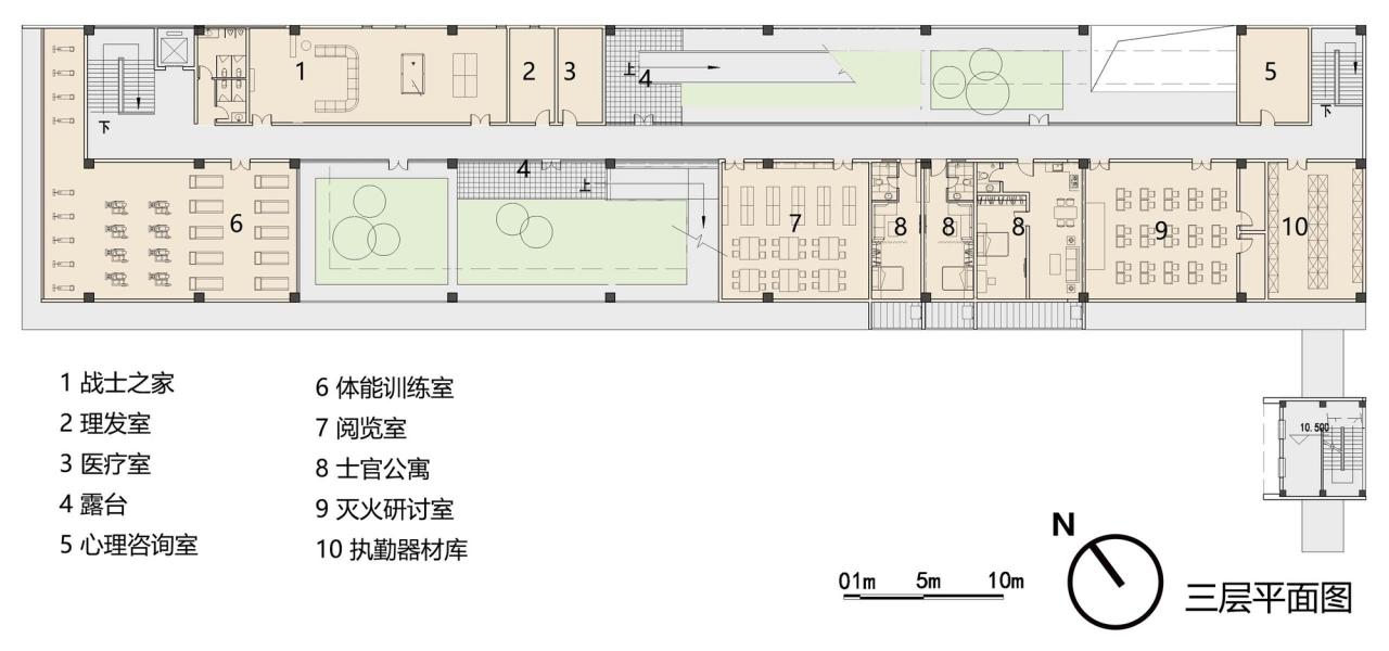 BIM建筑|深圳前海消防站 / 深圳大学建筑设计研究院有限公司“钟中+钟波涛”工作室