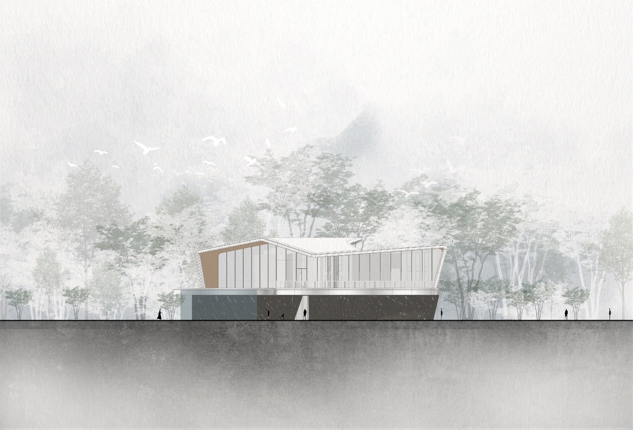 BIM建筑|漂浮艺居 舟泊烟渚：成都首开金地 • 鹭鸣北湖 / 成执设计