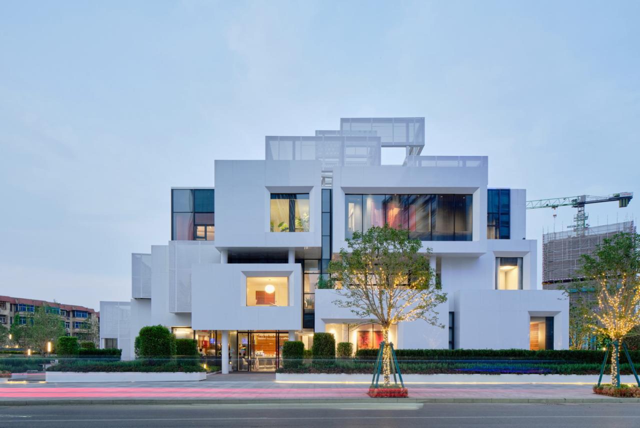 BIM建筑|万叠云山 ：万科云谷项目示范区 / Wutopia Lab