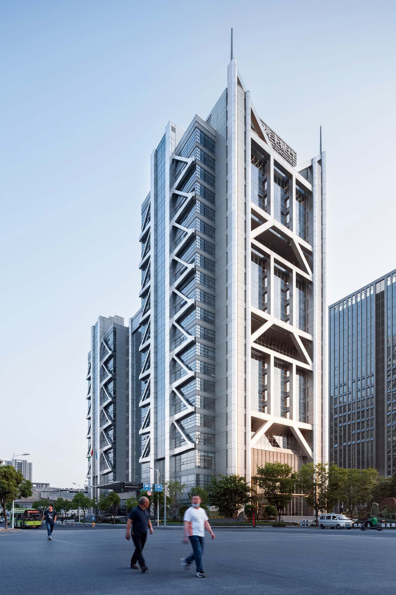 BIM建筑|双擎大厦：瑞丰数字金融中心 / UUA建筑师事务所