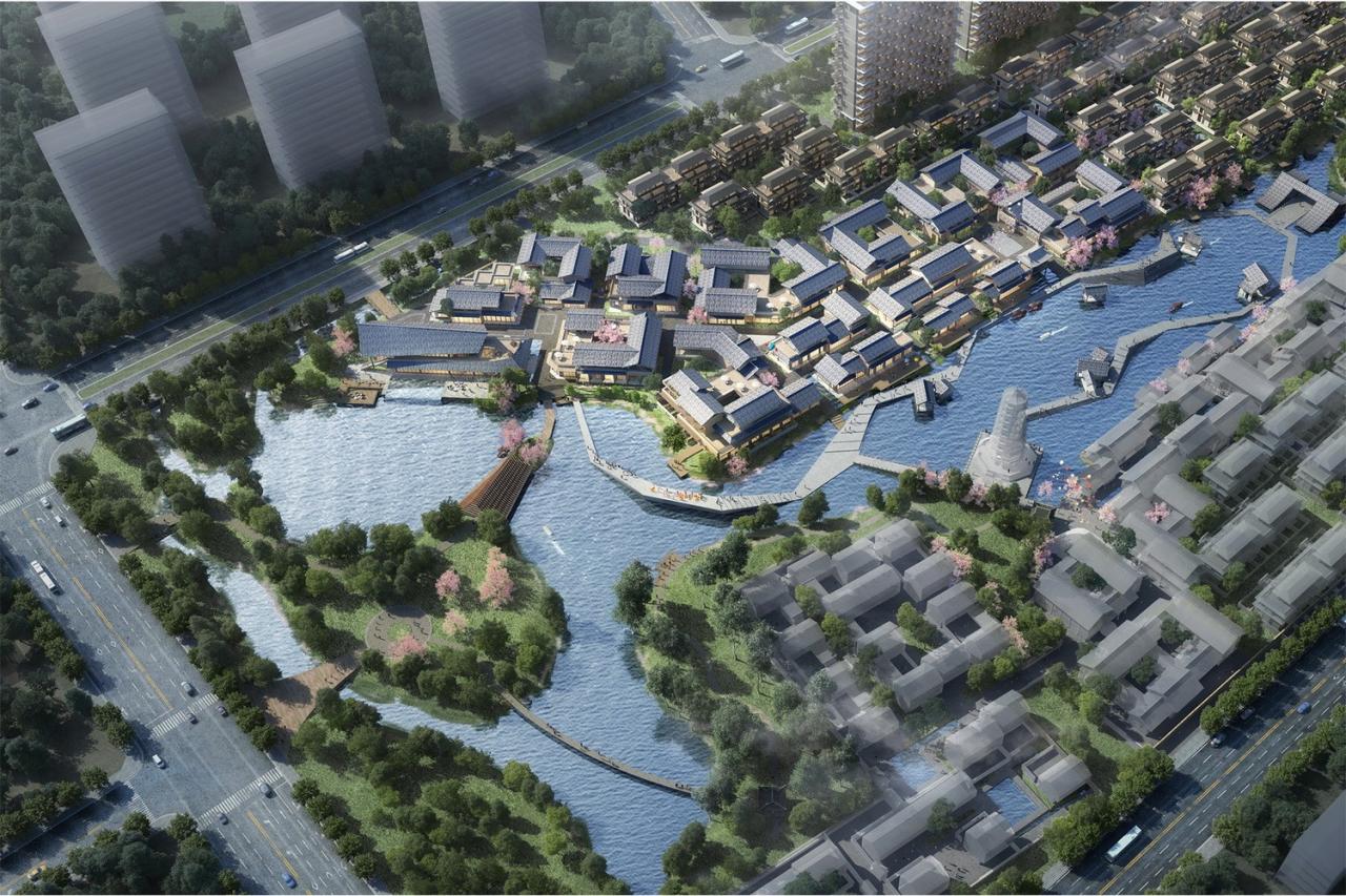 BIM建筑|高新·黑稻田项目，陕西洋县 / 艾麦欧（上海）建筑设计咨询有限公司（M.A.O.）